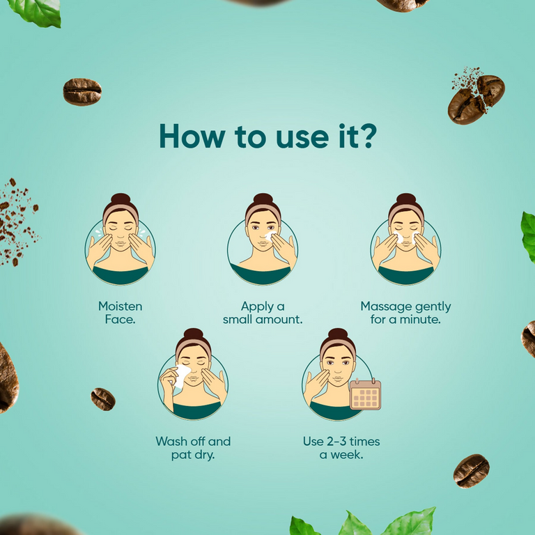 Himalaya Herbals Deep Cleansing Coffee Face Scrub - 100 gm