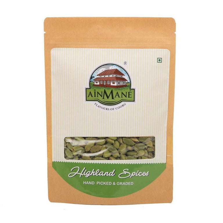 Ainmane Fine Quality Whole Cardamom 8mm - 250 gm