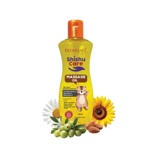 Patanjali Shishu Care Massage Oil - 200 ml