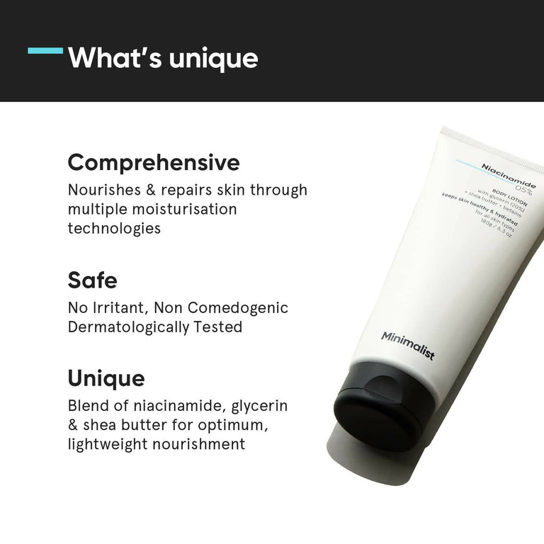 Minimalist Niacinamide 5% Body Lotion - 180 ml