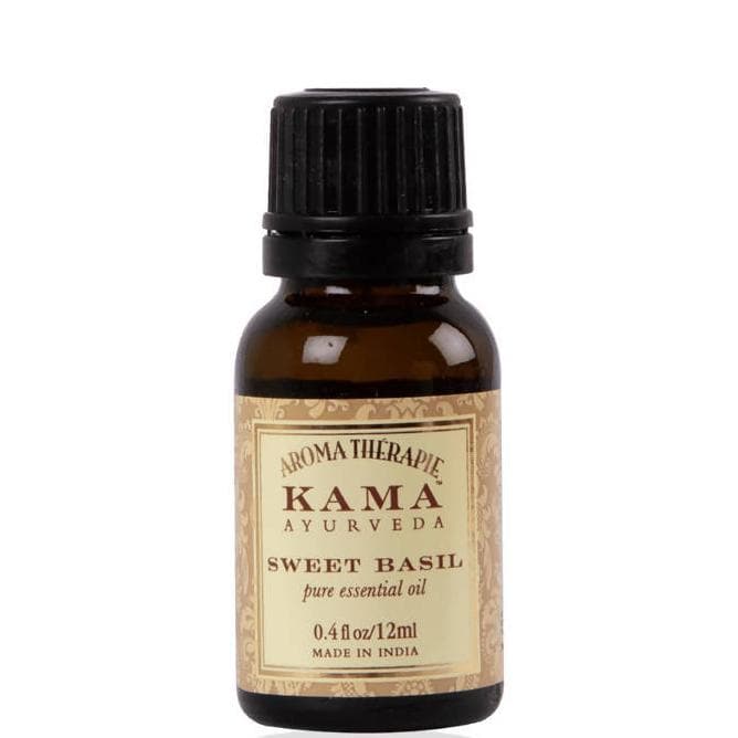Kama Ayurveda Sweet Basil Essential Oil 12ml - 12 ml