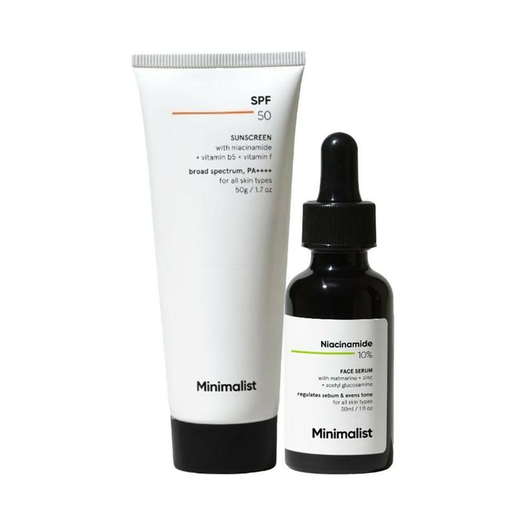 Minimalist Bestseller Duo for Blemish Prone Skin - combo