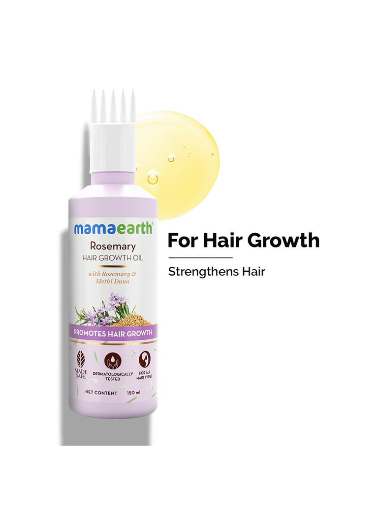 Mamaearth Rosemary Hair Growth Oil & Hair Growth Scalp Serum Combo - combo