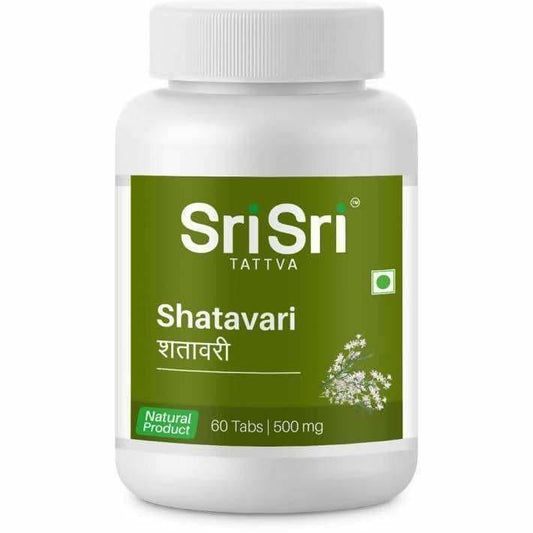 Sri Sri Tattva Shatavari Tablets - 60 tabs - Pack of 1