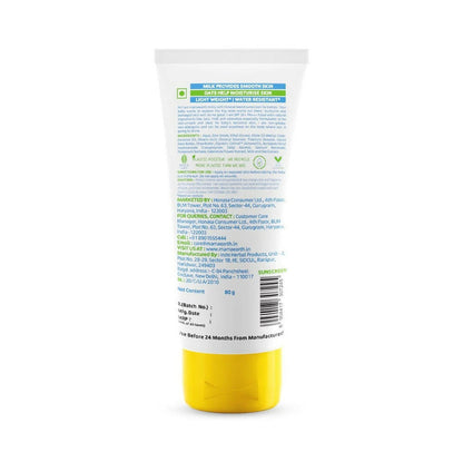 Mamaearth Milky Soft Mineral Based Sunscreen SPF 30 & PA+++ With Oats, Milk and Calendula - 80 gm