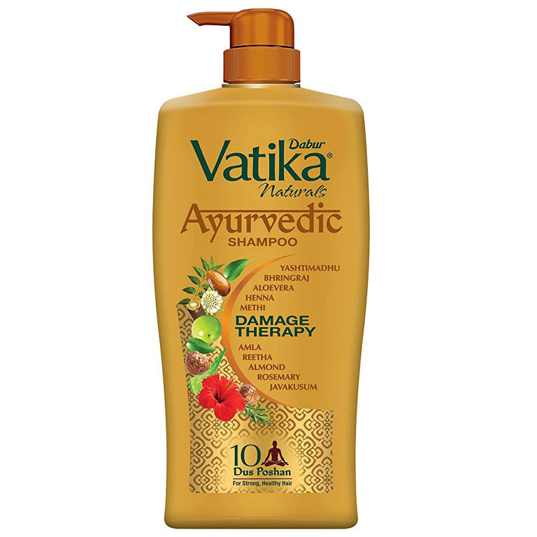 Dabur Vatika Ayurvedic Shampoo - 640 ml