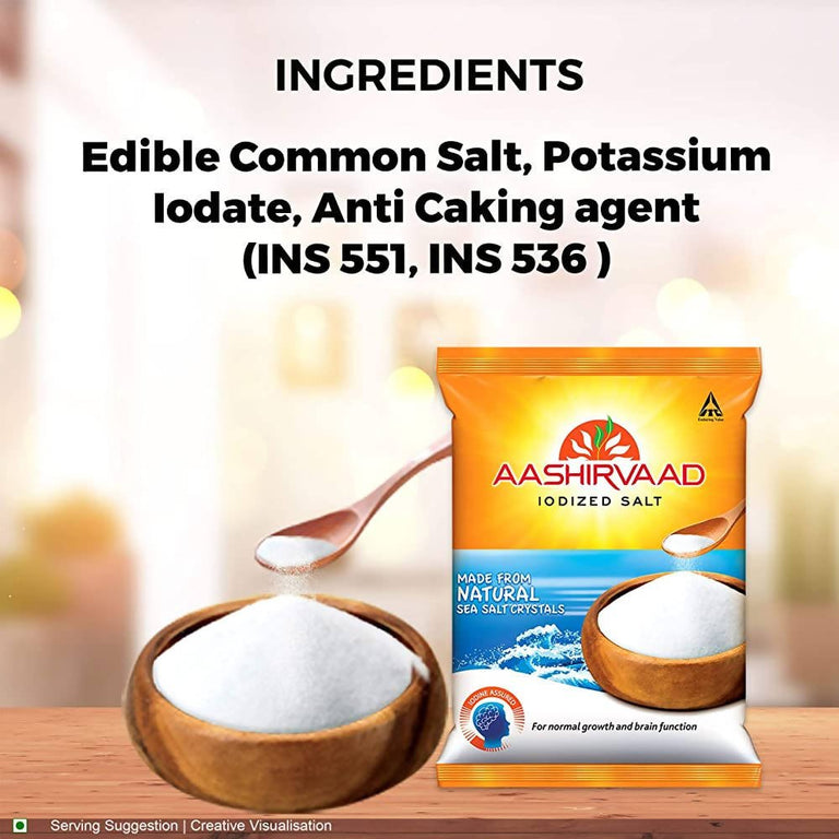 Aashirvaad Iodized Salt - 1 kg