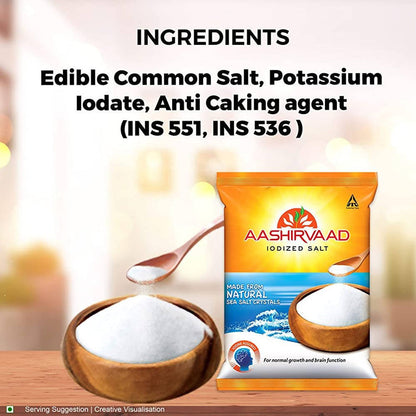 Aashirvaad Iodized Salt - 1 kg