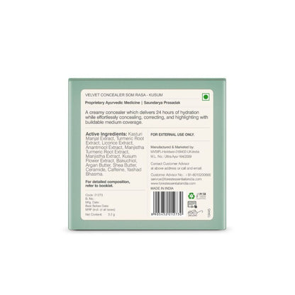 Forest Essentials Som Rasa Velvet Concealer Kusum - 3.2 gm