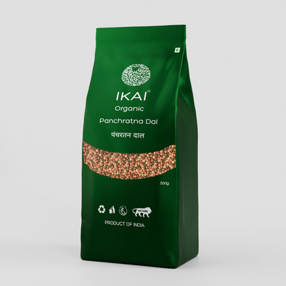 IKAI Organic Panchratna Dal - 500 gm