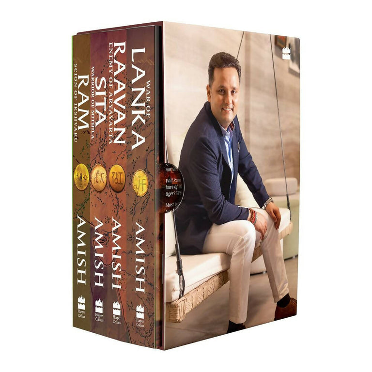 The Ram Chandra Series: Boxset of 4 Books by Amish Tripathi - Paperback