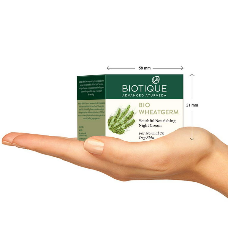 Biotique Firming Face & Body Cream - Bio Wheat Germ - 50 gm