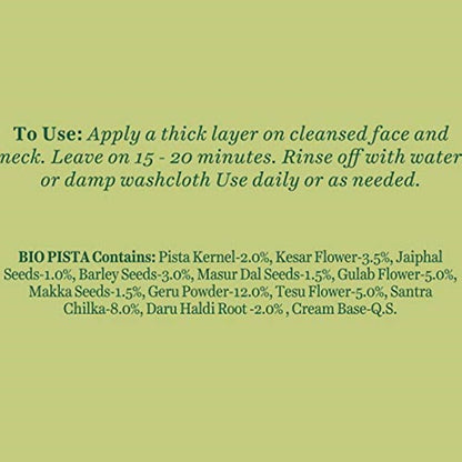 Biotique Bio Pistachio Youthful Nourishing & Revitalizing Face Pack
