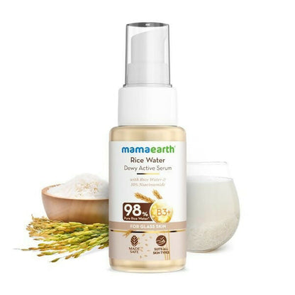Mamaearth Rice Water Dewy Active Serum - 50 ml