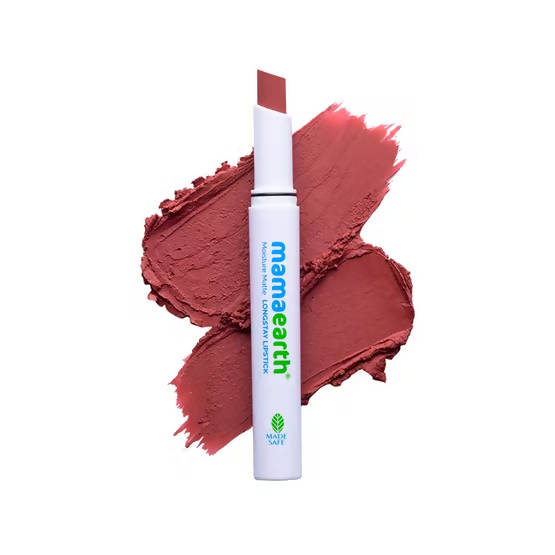 Mamaearth Moisture Matte Long Stay Lipstick-Carnation Nude - 2 gm