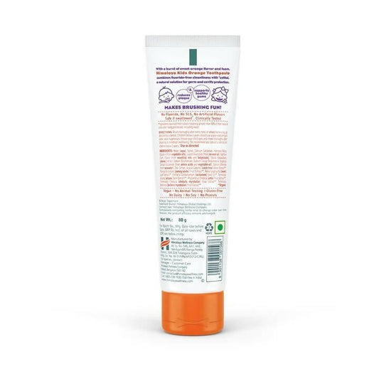 Himalaya Kids Orange Toothpaste - 80 gm