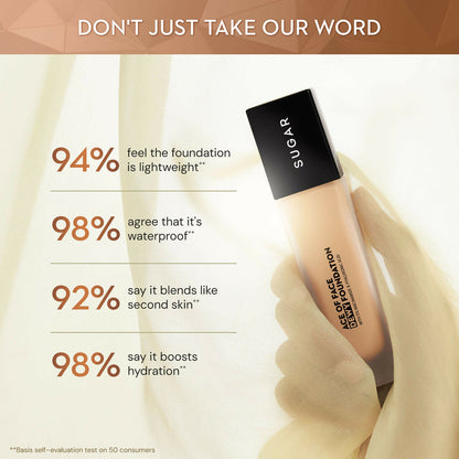 Sugar Ace Of Face Dewy Foundation - 17 Raf - 30 ml