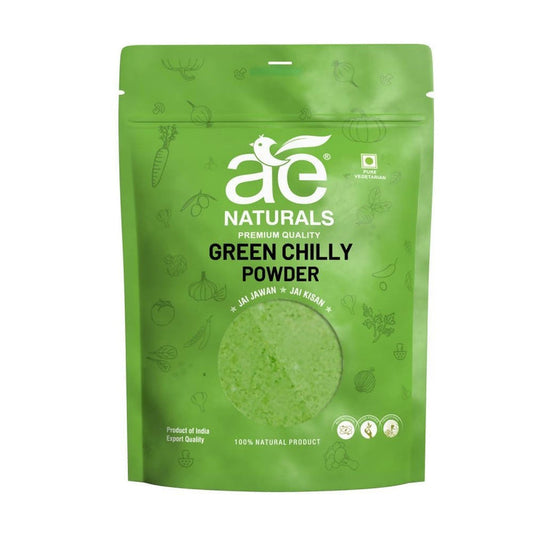 Ae Naturals Green Chilly Powder - 250 gm