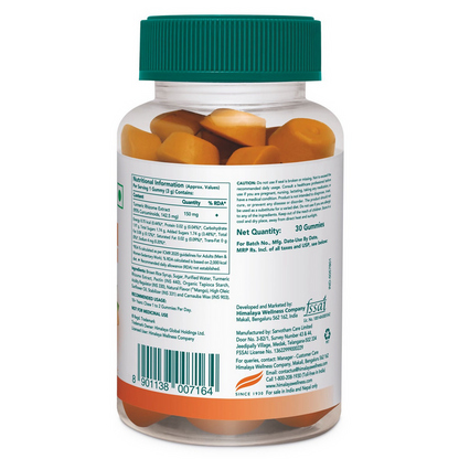 Himalaya Herbals Healthy Turmeric Gummies - 30 gummies