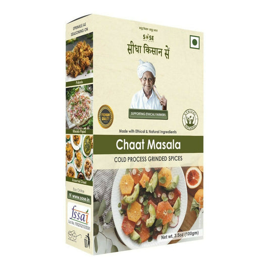 Gir Sidha Kisan Se Natural Chaat Masala - 100 gm