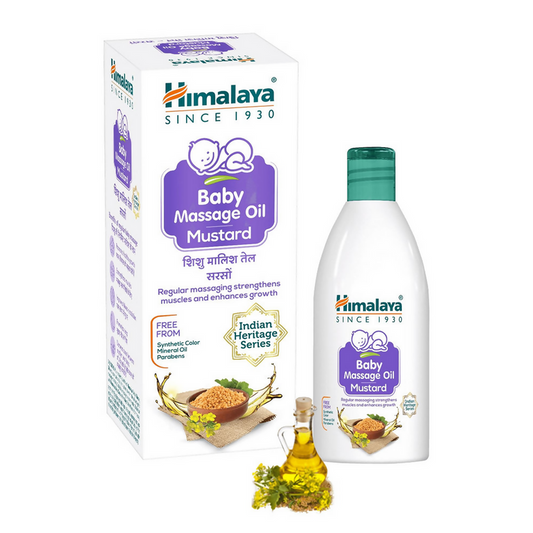 Himalaya Herbals Baby Massage Oil - Mustard - 100 ml