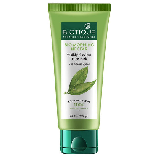 Biotique Bio Morning Nectar Visibly Flawless Face Pack - 100 gm