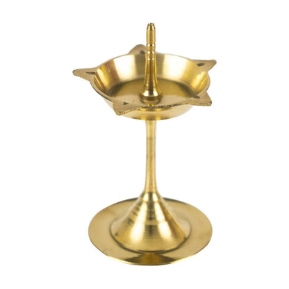 Spillbox Gold-Toned Brass Kuthu Vilakku Diyas Pooja Essential