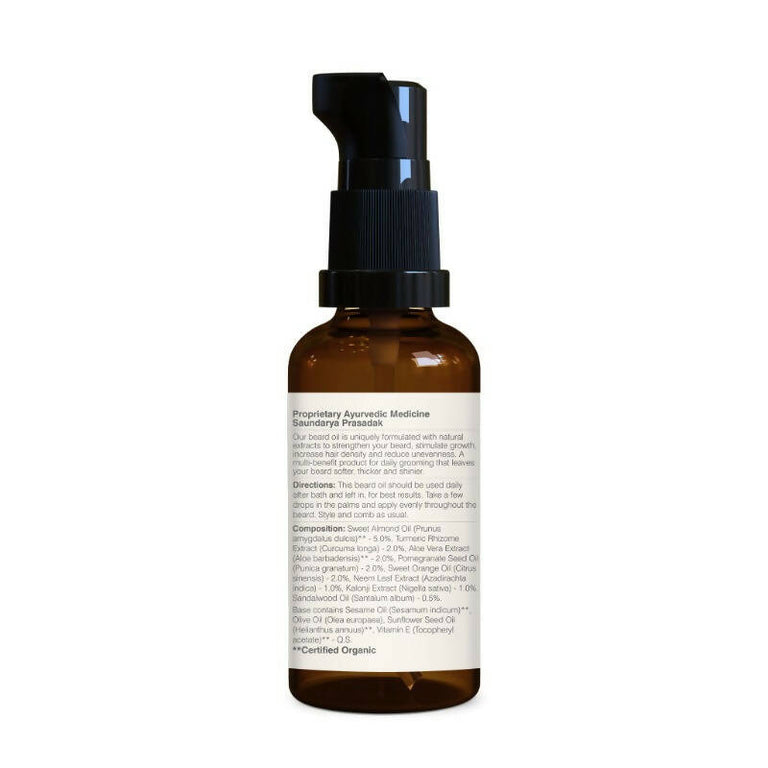 Forest Essentials Grooming Beard Oil - 50 gm