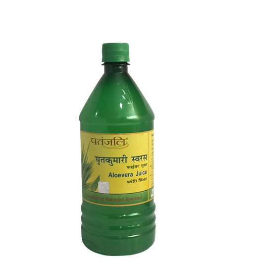 Patanjali Aloevera Juice with Fiber - 1 L - Pack of 1