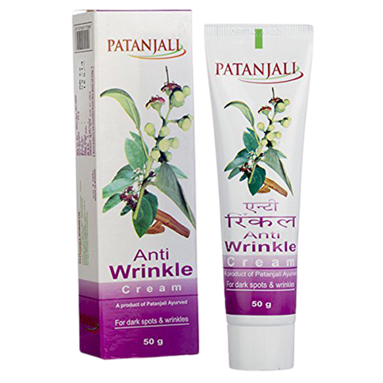 Patanjali Anti Wrinkle Cream - 50 gm - Pack of 1