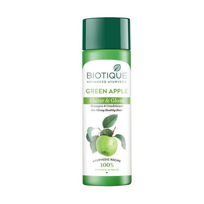 Biotique Bio Green Apple Shampoo & Conditioner - 190 ml