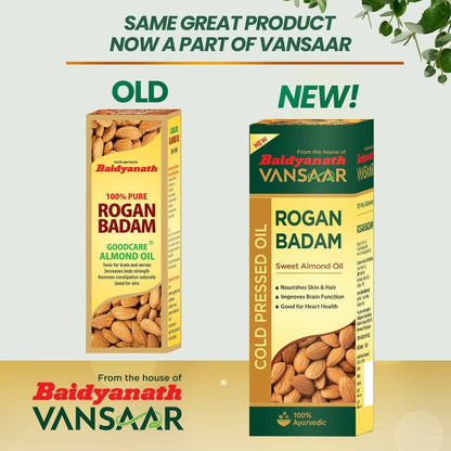 Baidyanath Vansaar Rogan Badam Oil - 25 ml