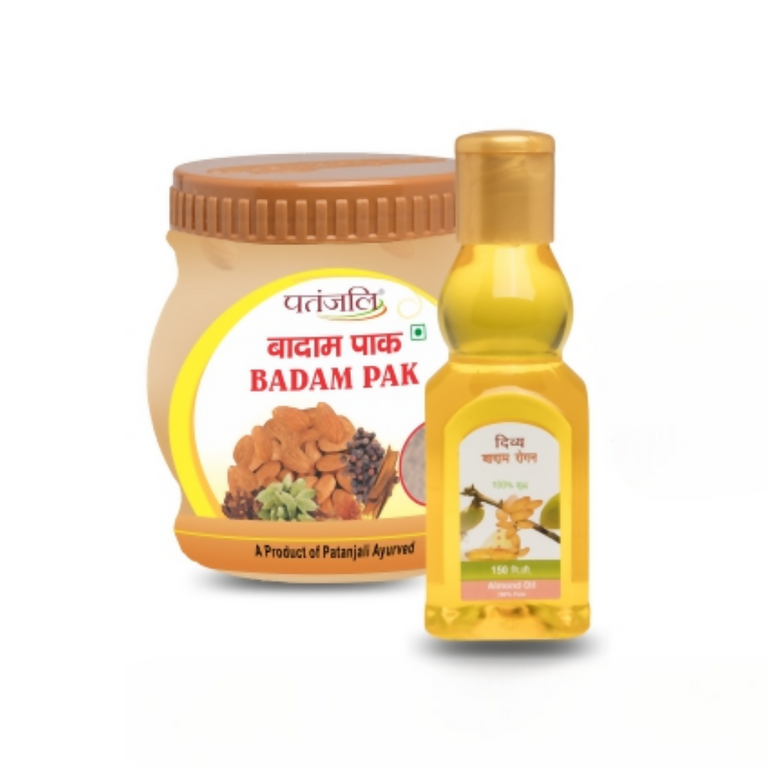 Patanjali Divya Badam Rogan + Badam Pak Combo - combo