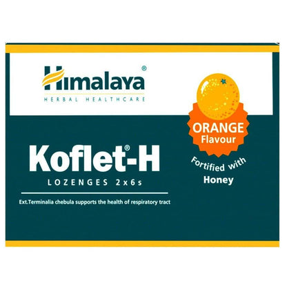 Himalaya Koflet H Lozenges - Orange Flavour - 60 Lozenges