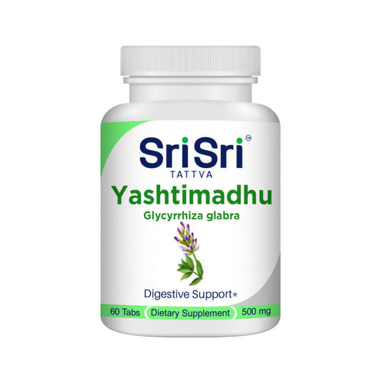 Sri Sri Tattva USA Yashtimadhu Tablets - 60 tabs
