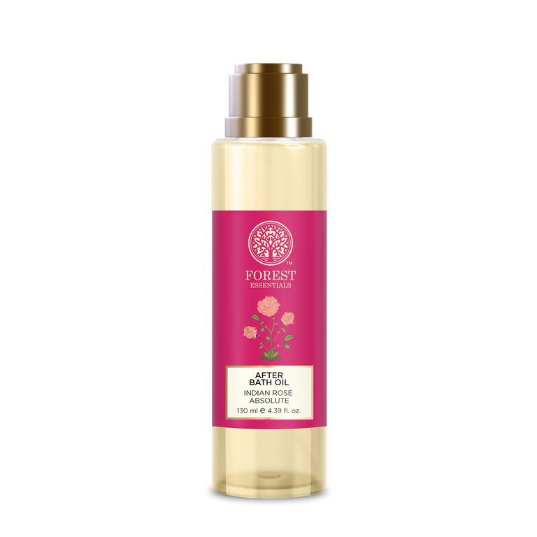Forest Essentials After Bath Oil Indian Rose Absolute - Nourishing After Shower Body Oil - 50 ml