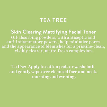 Biotique Advanced Organics Tea Tree Skin Clearing Mattifying Facial Toner - 120 ml
