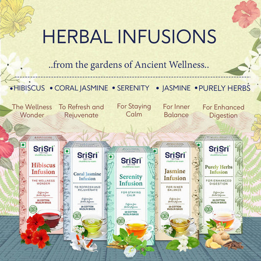 Sri Sri Tattva Herbal Infusions Multi Pack - Combo