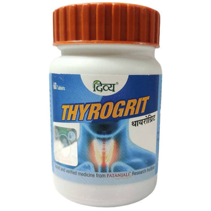 Patanjali Divya Thyrogrit Tabs - 60 tabs - Pack of 1