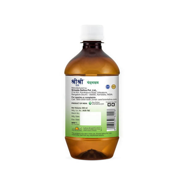Sri Sri Tattva Chandanasava Syrup - 500 ml