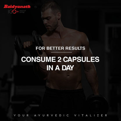 Baidyanath Vita Ex Gold Plus Capsules - 20 caps