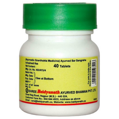 Baidyanath Icchabhedi Ras 40 Tab