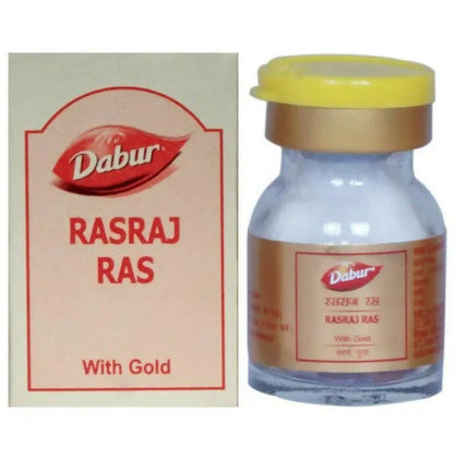 Dabur Rasraj Ras with Gold Tablets - 10 tabs