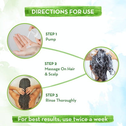 Mamaearth BhringAmla Shampoo For Intense Hair Treatment - 250 ml