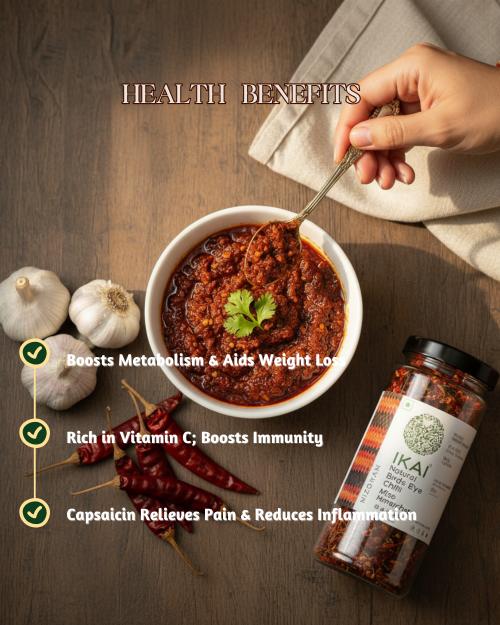 IKAI Natural Bird’s Eye Chilli - 25 gm