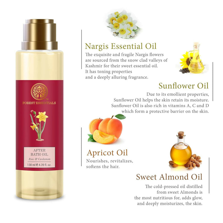 Forest Essentials After Bath Oil Nargis - 50 ml