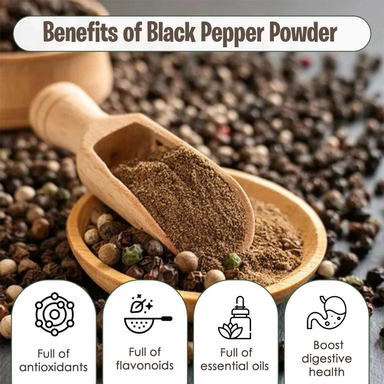 IKAI Natural Black Pepper Whole - 100 gm