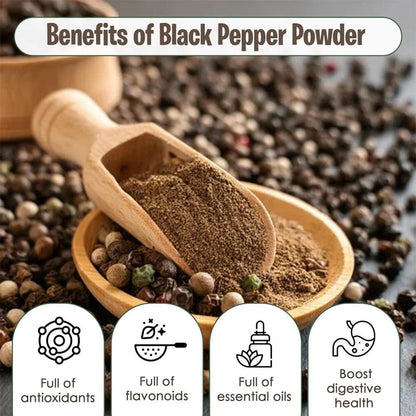 IKAI Natural Black Pepper Whole - 100 gm