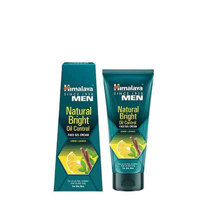Himalaya Herbals Men Natural Bright Oil Control Face Gel Cream - 50 gm
