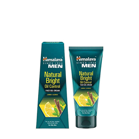 Himalaya Herbals Men Natural Bright Oil Control Face Gel Cream - 50 gm